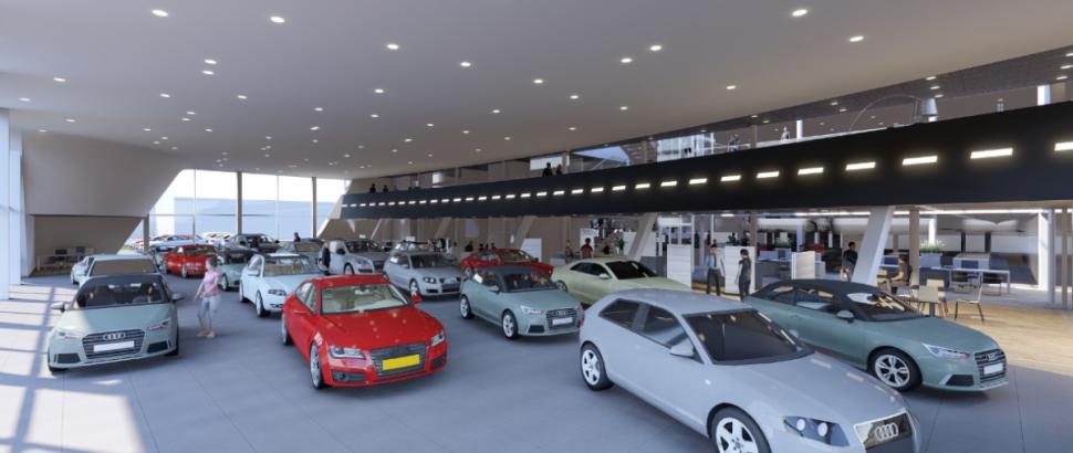 Audi Den Haag opgeleverd